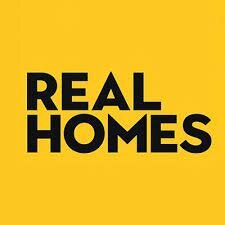 Real Homes logo.